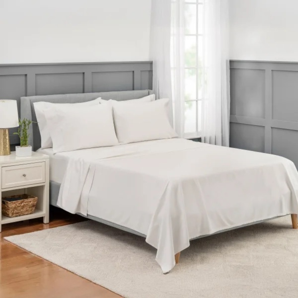 Martha Stewart Elegant White Bedding Sheets
